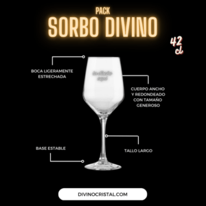 Copas de Vino Personalizadas Sorbo Divino